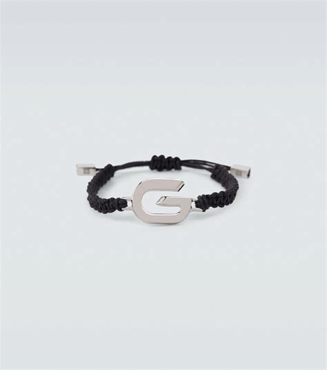 givenchy leather chord bracelet|Givenchy.